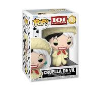 Funko Pop! Disney: 101 Dalmatians - Cruella de Vil de Vil - 1/6 de Probabilidades de Obtener la RARA Variante Chase - 101 Dálmatas - Figura de Vinilo Coleccionable - Idea de Regalo - Cartoon Fans