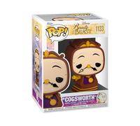 Funko Pop! Disney: Beauty And The Beast - Cogsworth - la Bella y la Bestia - Figura de Vinilo Coleccionable - Idea de Regalo- Mercancia Oficial - Juguetes para Niños y Adultos - Movies Fans