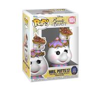 Funko Pop! Disney: Beauty and The Beast - Mrs. Potts with Chip- Figura de Vinilo Coleccionable - Idea de Regalo - Mercancia Oficial - Juguetes para Niños y Adultos - Cartoon/Animation Fans