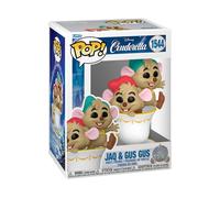 Funko Pop! Disney: Cinderellas 75th - Gus Gus - J & G In Cup- Figura de Vinilo Coleccionable - Idea de Regalo - Mercancia Oficial - Juguetes para Niños y Adultos - Movies Fans