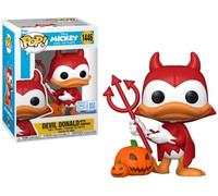 Funko Pop! Disney: Devil Donald Duck - 1/6 de Probabilidades de Obtener la RARA Variante Chase - Figura de Vinilo Coleccionable - Idea de Regalo - Mercancia Oficial - Juguetes para Niños y Adultos