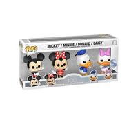 Funko Pop! Figura de vinilo coleccionable Daisy Duck (Disney Classics) Pack de 4 - Oficial