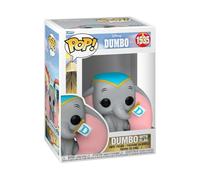 Funko Pop! Disney: Dumbo - Dumbo with Flag - Figura de Vinilo Coleccionable - Idea de Regalo - Mercancía Oficial - Juguetes para niños y Adultos - Figura Modelo para coleccionistas y exhibición
