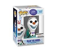 Funko Pop! Disney: Frozen - Olaf As Ariel - el Reino del Hielo - Exclusiva Amazon - Figura de Vinilo Coleccionable - Idea de Regalo- Mercancia Oficial - Juguetes para Niños y Adultos - Movies Fans