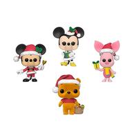 Funko Pop! Disney: Holiday 4pk - Mickey Mouse - Figura de Vinilo Coleccionable - Idea de Regalo - Mercancia Oficial - Juguetes para Niños y Adultos - TV Fans - Muñeco para Coleccionistas