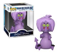 Funko Pop Disney La Espada en la Piedra Merlín El Encantador Madam Mim Dragón Chase