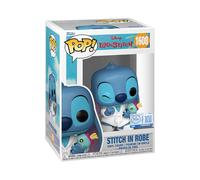 Funko Pop! Disney: Lilo & Stitch - Stitch in Robe | Merchandising Oficial de Cartoon/Animation - Figura de Vinilo Coleccionable para Decoración - Regalo Friki de Cumpleaños