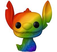 Funko Pop! Disney: Lilo & Stitch - Stitch (Pride Rainbow) | Merchandising Oficial de Cartoon/Animation - Figura de Vinilo Coleccionable para Decoración - Regalo Friki de Cumpleaños