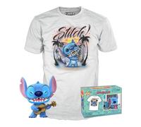 FUNKO POP DISNEY LILO Y STITCH - STITCH CON UKELELE (FLOCKED) SPECIAL EDITION +