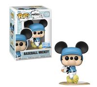 Funko Pop! Disney | Mickey Mouse Baseball Nº1704 | Disney y Sus Amigos | Special Edition | Figura de Vinilo Coleccionable | Edición Exclusiva | FS