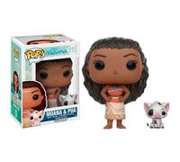 Funko pop! disney: moana - moana & pua - vaiana - figura de vinilo col