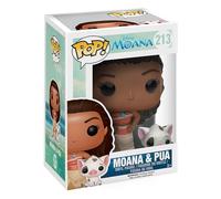 Funko Pop! Disney: Moana - Moana & Pua - Vaiana - Figura de Vinilo Coleccionable - Idea de Regalo - Mercancia Oficial - Movies Fans - Muñeco para Coleccionistas y Exposición
