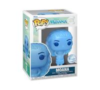 Funko Pop! Disney: Moana - Moana - Vaiana - 1/6 de Probabilidades de Obtener la RARA Variante Chase - Translúcido - Brilla en la Oscuridad - Vaiana - Figura de Vinilo Coleccionable