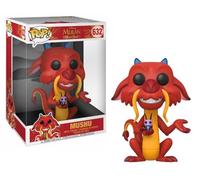 Funko Pop! Disney: Mulan-10 Mulan 10" Mushu - Mulán - Figura de Vinilo Coleccionable - Idea de Regalo- Mercancia Oficial - Juguetes para Niños y Adultos - Movies Fans - Muñeco para Coleccionistas