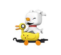 Funko POP! Disney: Nightmare Before Christmas Train-Zero In Duck Cart Collectible Toy - The Nightmare Before Christmas - Exclusivo De Amazon - Figuras Miniaturas Coleccionables Para Exhibición