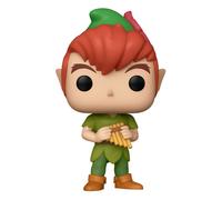 Funko pop! disney: peter pan 70th - peter with flute - figura de vinil