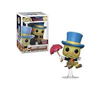 Funko Pop! Disney: Pinocho - Figura de Jiminy Cricket con paraguas, de vinilo, exclusiva de la Convención de otoño, 9,5 cm