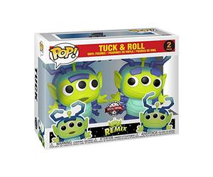 Funko POP! Disney: Pixar - 2 Paquete Alien As Tuck & Roll - Figuras Miniaturas Coleccionables Para Exhibición - Idea De Regalo - Mercancía Oficial - Juguetes Para Niños Y Adultos