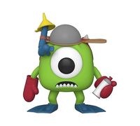 Funko Pop! Disney Pixar: Monsters Inc 20th - Mike Wazowski with Mitts - Monstruos, S.A - Figura de Vinilo Coleccionable - Idea de Regalo - Mercancia Oficial - Juguetes para Niños y Adultos
