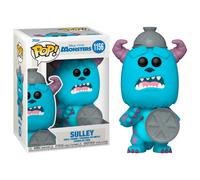 Figura Funko Pop Disney Sulley Monstruos SA Vinilo 10 cm Casco y Escudo