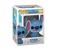 Funko Pop! Disney: Smiling Seated Stitch - Lilo and Stitch - Figura de Vinilo Coleccionable - Idea de Regalo- Mercancia Oficial - Juguetes para Niños y Adultos - Movies Fans