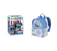 Funko Pop Disney Stitch Disfraz 101 Dalmatas Pongo - Figura Lilo & Stitch Coleccionable, Disney Mochila Cheeky Joy Preescolar 22×27 cm 5L