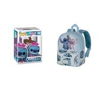 Funko Pop Disney Stitch Disfraz Cheshire - Figura Vinilo Lilo & Stitch, Disney Mochila Joy 22×27 cm 5L Lilo y Stitch