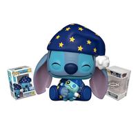 Funko Pop Disney Stitch en PJs que Brilla en la Oscuridad + Protector ToyBop