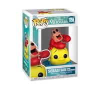 Funko Pop! Disney: The Little Mermaid - Sebastian & Flounder - Figura de Vinilo Coleccionable - Idea de Regalo - Mercancía Oficial - Juguetes para niños y Adultos - Figura Modelo para coleccionistas