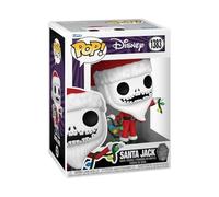 Funko POP! Disney: The Night Before Christmas 30th - Santa Jack Skellington - The Nightmare Before Christmas - Figuras Miniaturas Coleccionables Para Exhibición - Idea De Regalo - Mercancía Oficial