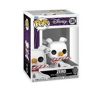 Funko Pop! Disney: The Night Before Christmas 30th - Zero With CandyCane - The Nightmare Before Christmas - Figura de Vinilo Coleccionable - Idea de Regalo- Mercancia Oficial - Movies Fans