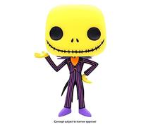 Funko POP! Disney: The Nightmare Before Christmas - Blacklight - Jack Skellington - Figuras Miniaturas Coleccionables Para Exhibición - Idea De Regalo - Mercancía Oficial - Fans De Movies