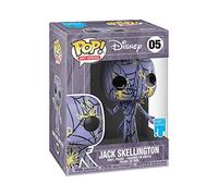 Funko Pop! Disney: The Nightmare Before Christmas-Jack Skellington - (Artist's Series) with Case - Figura de Vinilo Coleccionable - Incluye Estuche Protector de Plástico - Idea de Regalo