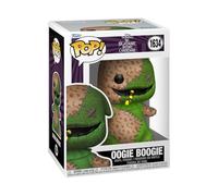 Funko Pop! Disney The Nightmare Before Christmas - Patchwork Oogie Boogie | Merchandising Oficial de Cartoon/Animation - Figura de Vinilo Coleccionable para Decoración - Regalo Friki de Cumpleaños