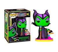 Funko Pop! Disney: Villains - Maleficent - (Blacklight) - Disney Villains - Figura de Vinilo Coleccionable - Idea de Regalo- Mercancia Oficial - Juguetes para Niños y Adultos - Movies Fans