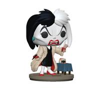 Funko Pop! Disney: Villains - Cruella de Vil - Disney Villains - Figura de Vinilo Coleccionable - Idea de Regalo- Mercancia Oficial - Juguetes para Niños y Adultos - Movies Fans