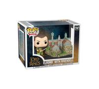 Funko El Señor de los Anillos Figura Vinilo Elrond with Rivendelll (Pop! Town) 1747 Unisex Pop! Multicolor