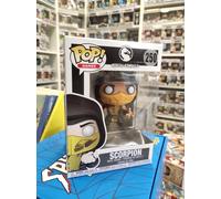 Funko Pop Escorpión 250 - Mortal Kombat X Juegos Originales Vinilo + Protector