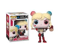 DC Super Heroes Harley Quinn Exclusivo Vinilo Pop Funko10961, Cloruro de polivinilo, Multicolor, Talla única