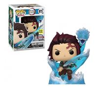 Funko Pop Figura Exclusiva GITD Tanjiro Kamado con Drago Demon Slayer