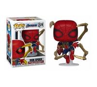 Funko Pop Figura Iron Spider y Nano Gauntlet Avengers Endgame Marvel