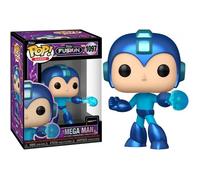 Funko – Figura de vinilo Pop Games Mega Man – 1/6 prob. variante Chase – Mercancía oficial