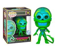 Funko Pop Figuras Alien Xenomorph (1979) Blacklight #731 - Edición Exclusiva Pop