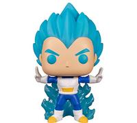 Funko Pop Figuras Dragon Ball Super Vegeta Super Sayian Blue Final Flash #713 - Brilla En La Oscuridad Pop Exclusive Edition