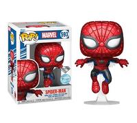 Funko Pop First Appearence Spider-Man Diamond Exclusive 593 Splip and Box Protector Include