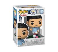 Funko Pop! Football: Manchester City - Omar Marmoush | Merchandising Oficial - Figura de Vinilo Coleccionable para Decoración - Regalo Friki de Cumpleaños