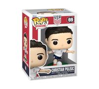 Funko Pop! Football: USA - Christian Pulisic - Figura de Vinilo Coleccionable - Idea de Regalo - Mercancía Oficial - Juguetes para niños y Adultos - Figura Modelo para coleccionistas y exhibición