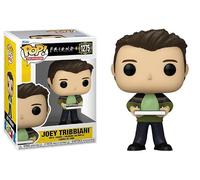 Funko Pop Friends Wave 4 + Protector: Pop! Figura de vinilo de TV (set de regalo incluido con caja protectora ToyBop caja protectora de coleccionista) (Joey Tribbiani con pizza)