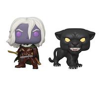 Funko Pop! Games: Dungeons and Dragons Drizzt DoUrden with Guenhwyvar 2 Pack Exclusive Vinyl Figures