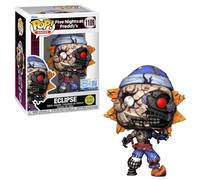 Funko Pop! Games Five Nights at Freddy's: Figura de vinilo Eclipse de seguridad que brilla en la oscuridad, 4.6 pulgadas de alto, coleccionable exclusivo #1109